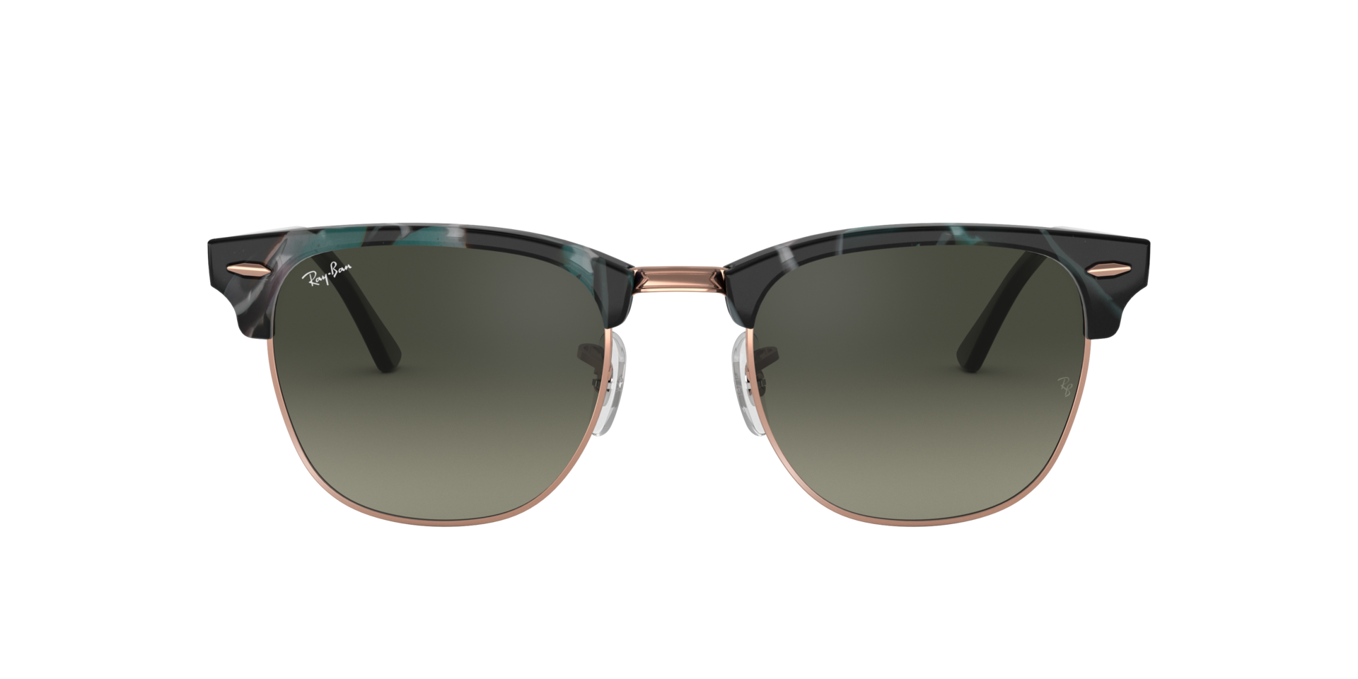 Custom Fit Polarized CLIP-ON Sunglasses For Ray-Ban CLUBMASTER 3016 49x21  RB3016 | eBay