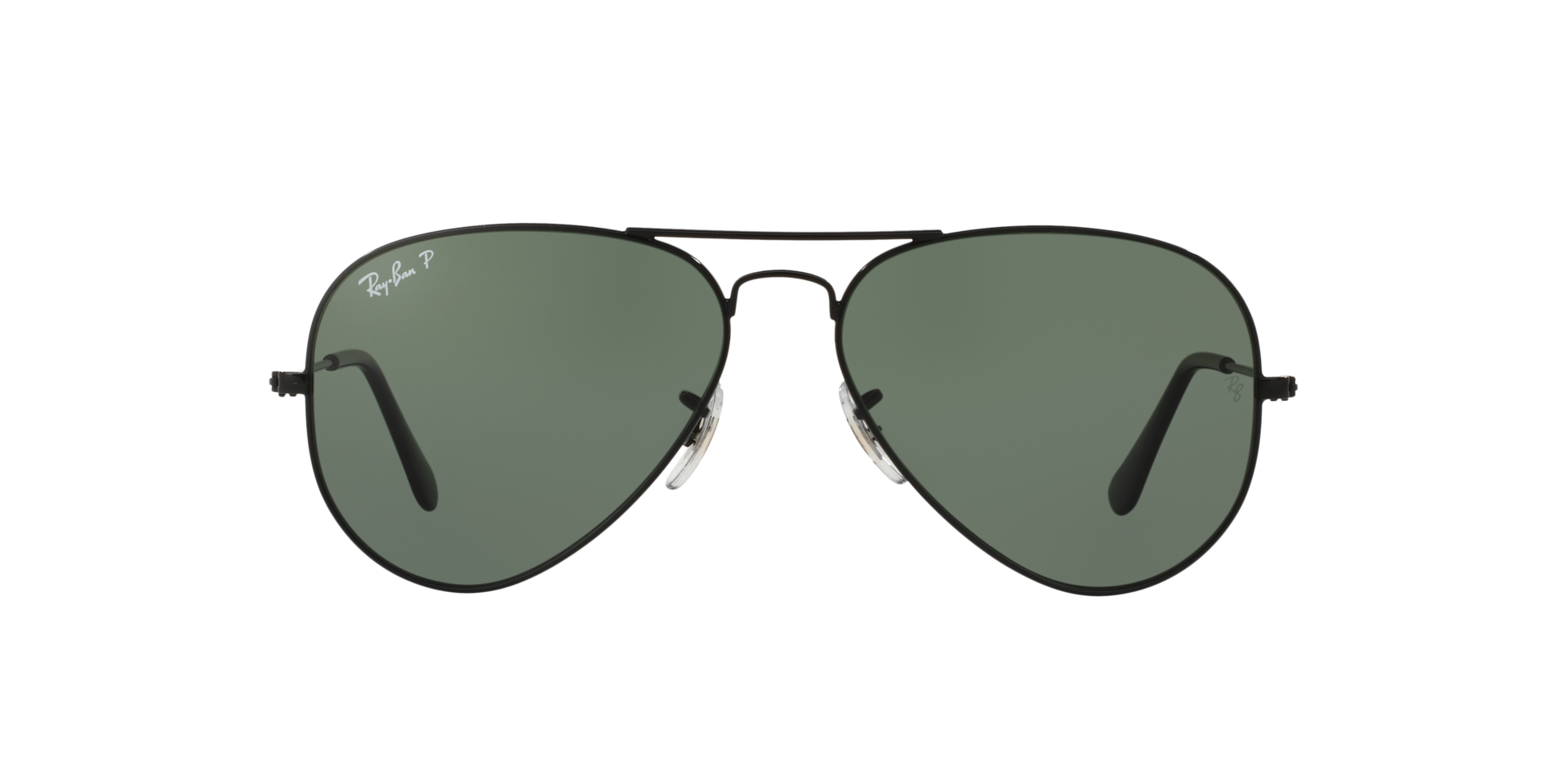 Ray-Ban Aviator Sunglasses - Matte Antique Black w/ Grey Mirror Silver -  Hole Out Golf Shop