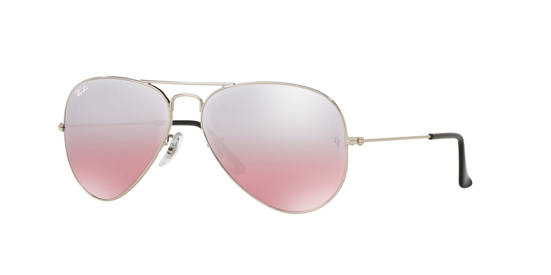 Candy Cove Aviator Sunglasses - Polarized Pink Lens With Gloss Rose Top Bar  Frame