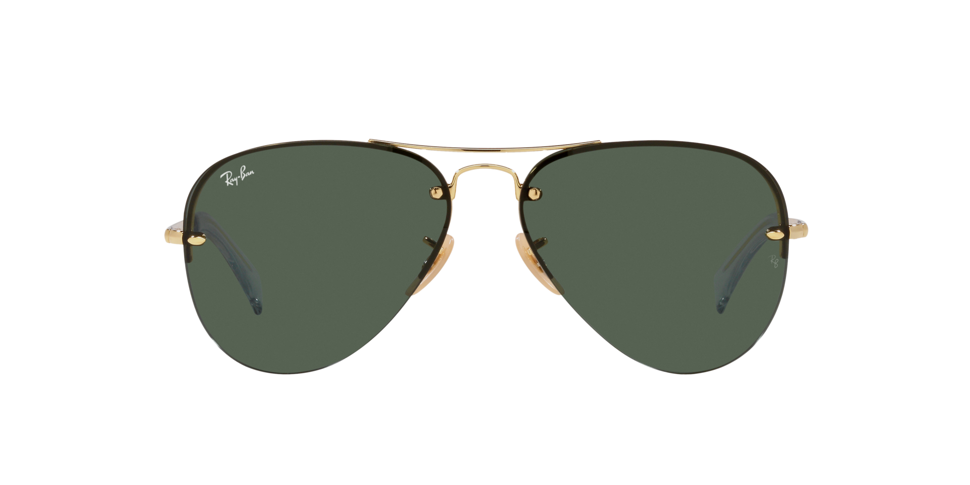 Oval sunglasses Ray-Ban Black in Other - 36151644