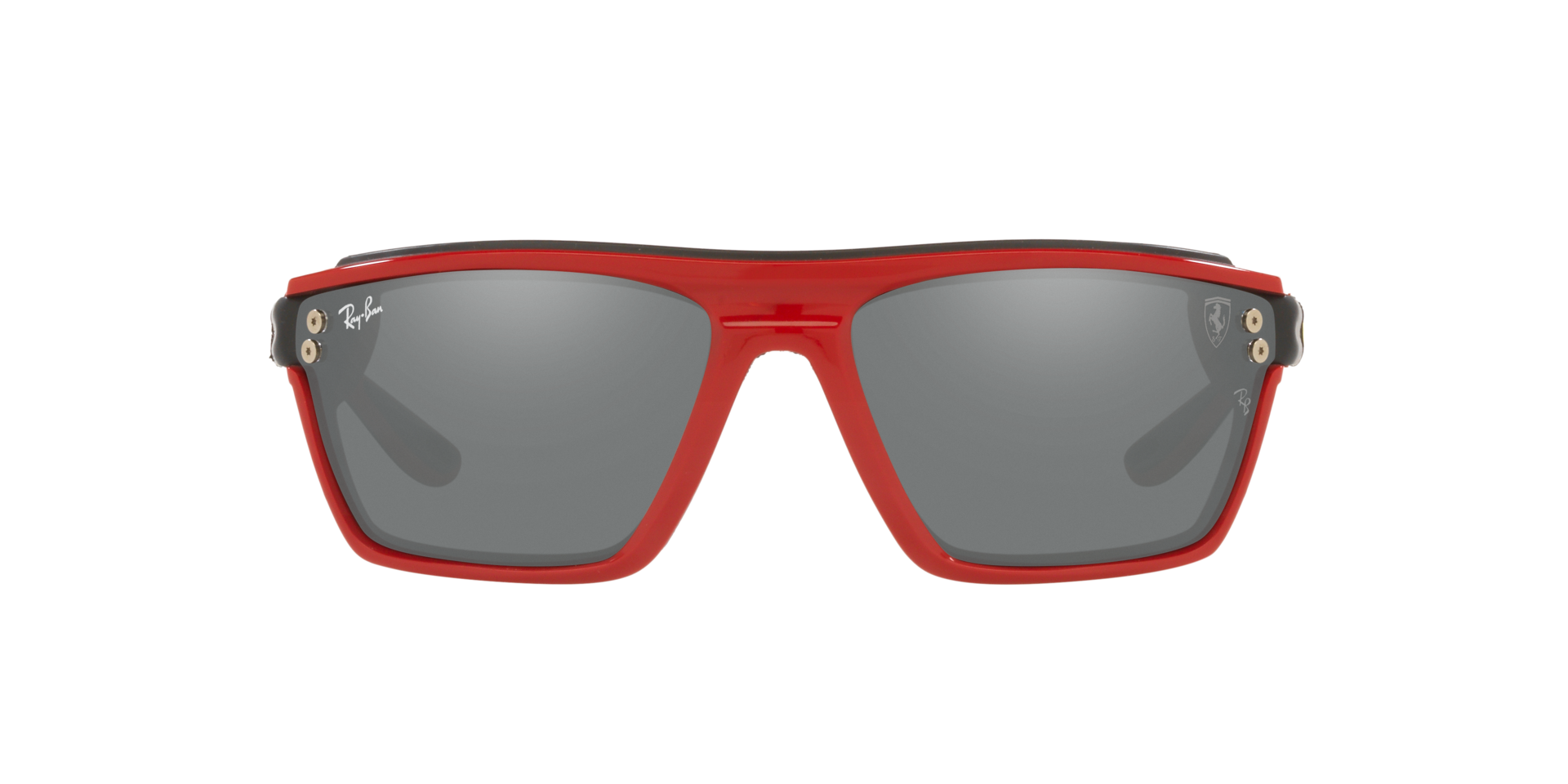 Ferrari Ray-Ban sunglasses for Scuderia Ferrari RB3696M in gunmetal with  dark blue lenses Unisex | Ferrari Store