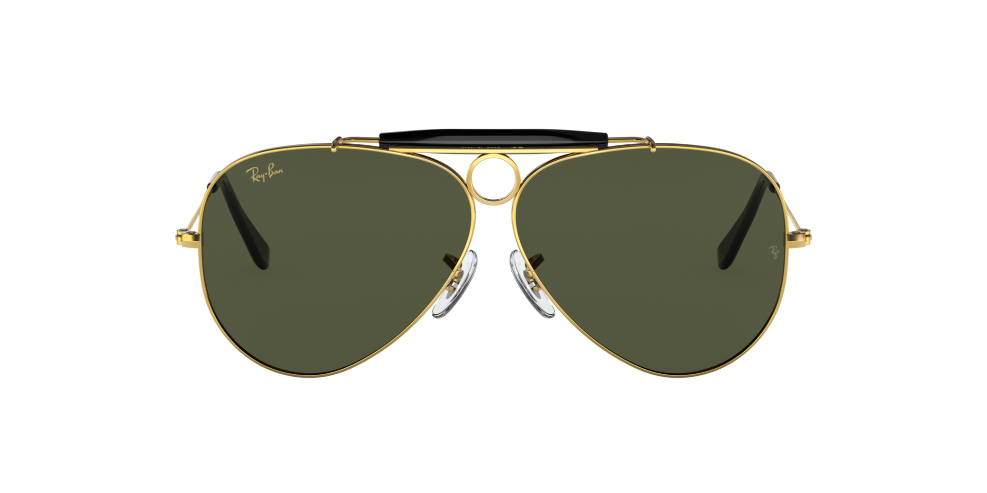 Ray-Ban Square Metal Keyhole Sunglasses - Bergdorf Goodman