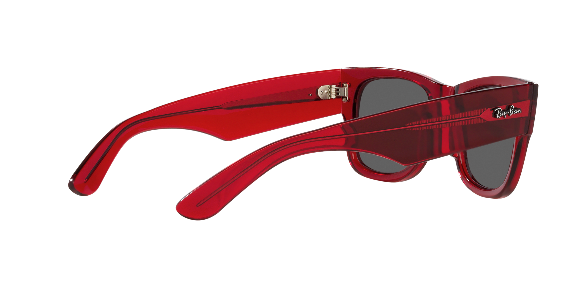 Buy RayBan RayBan Sunglasses Transparent Red Sunglasses ( 0Rb0840S