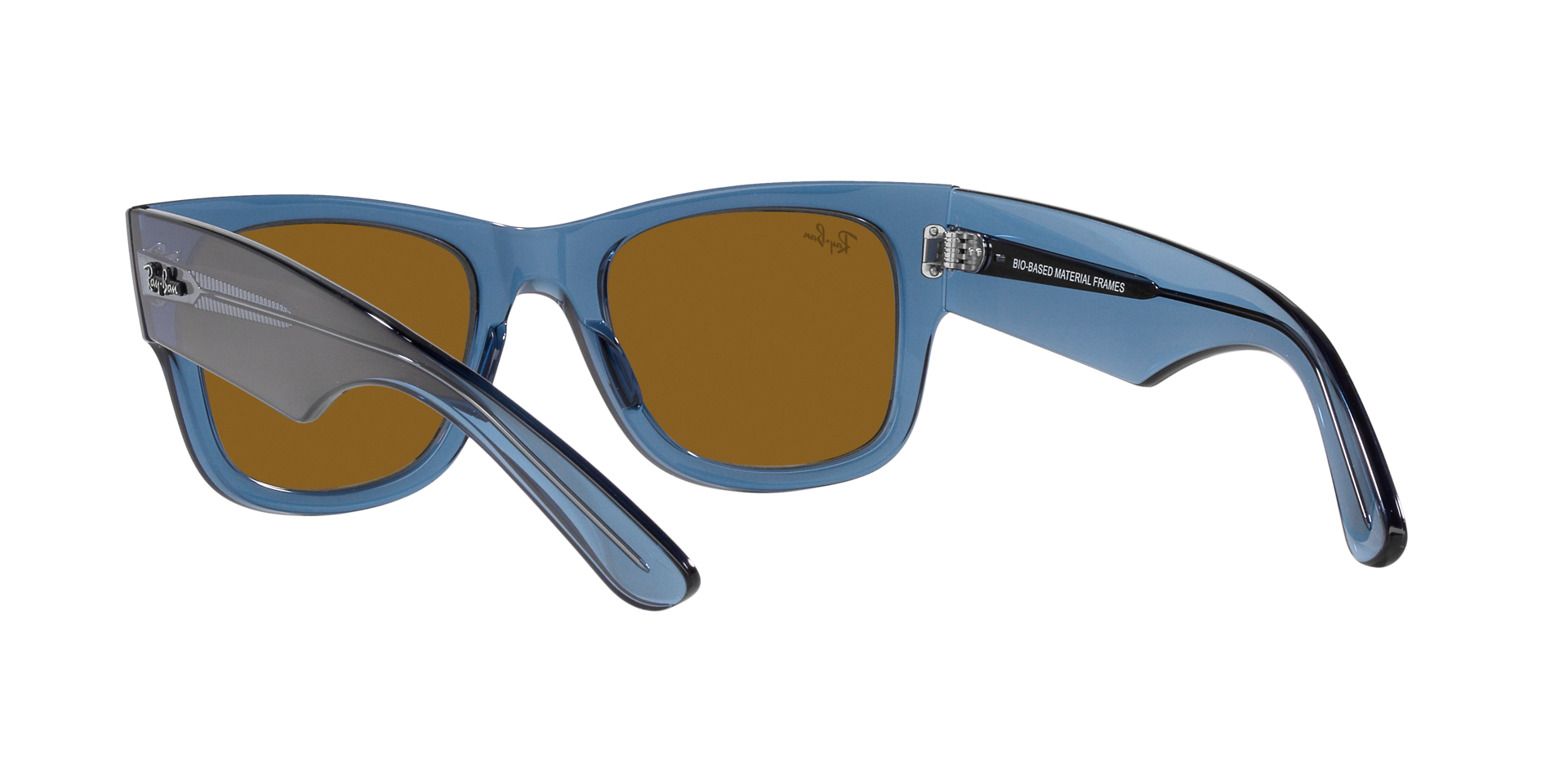 Buy RayBan RayBan Sunglasses Transparent Blu Sunglasses ( 0Rb0840S Square Blue Frame
