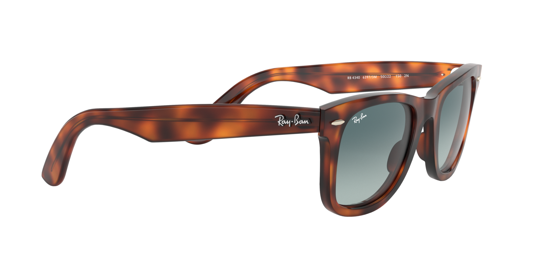 Buy Ray-Ban Wayfarer Ease Light Blue Sunglasses Online