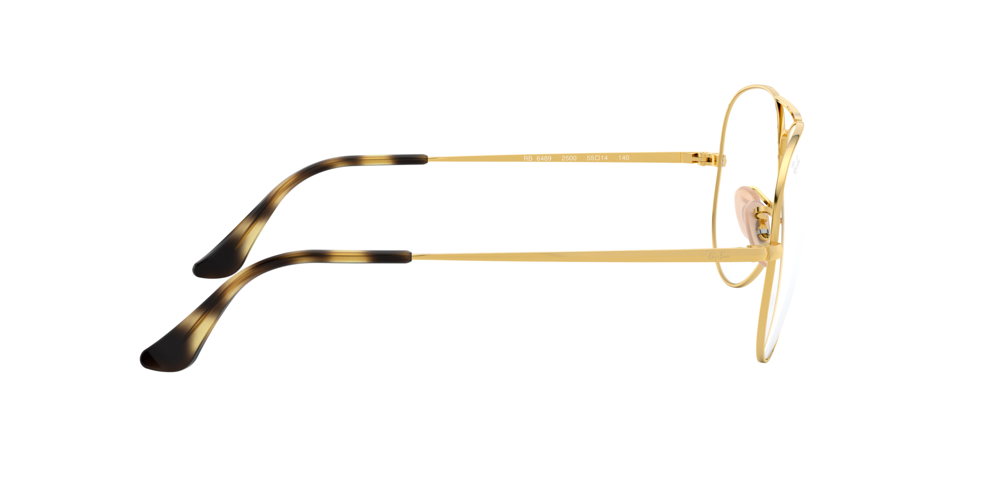 Buy Ray-Ban Aviator Gold Optics Eyeglasses Online