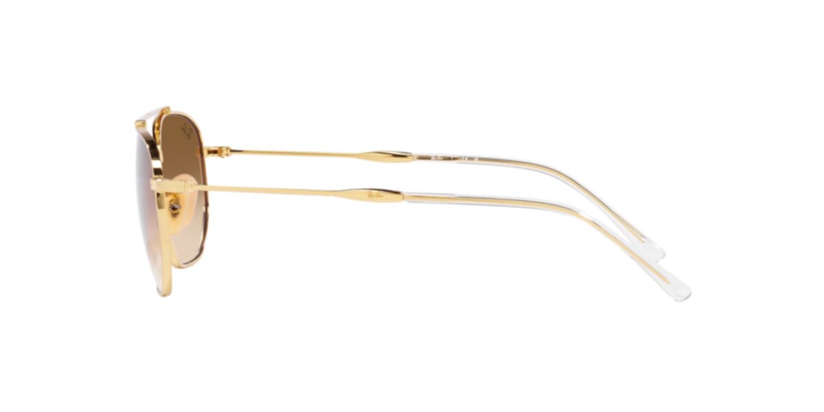 Ray-Ban Sunglasses | Arista Sunglasses ( 0RB3707 | Irregular | Gold Frame  | Brown Lens )