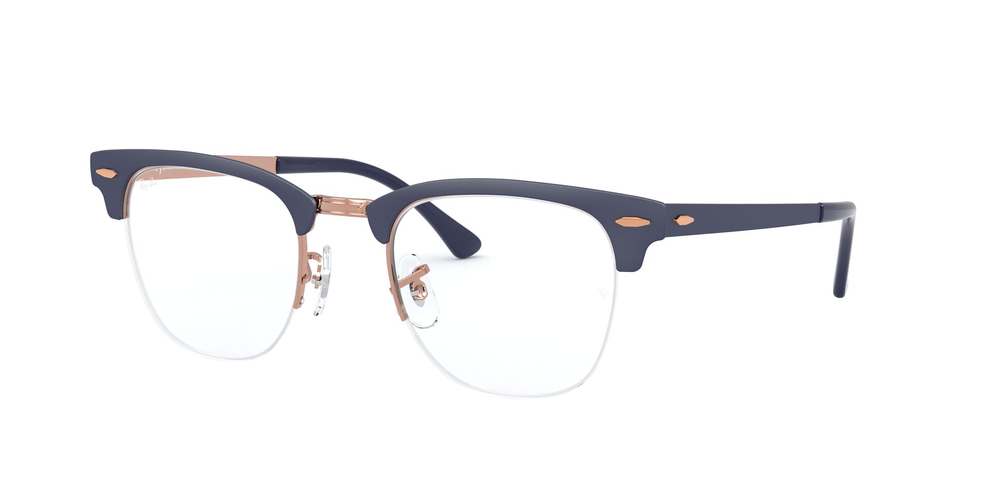 clubmaster optics transparent