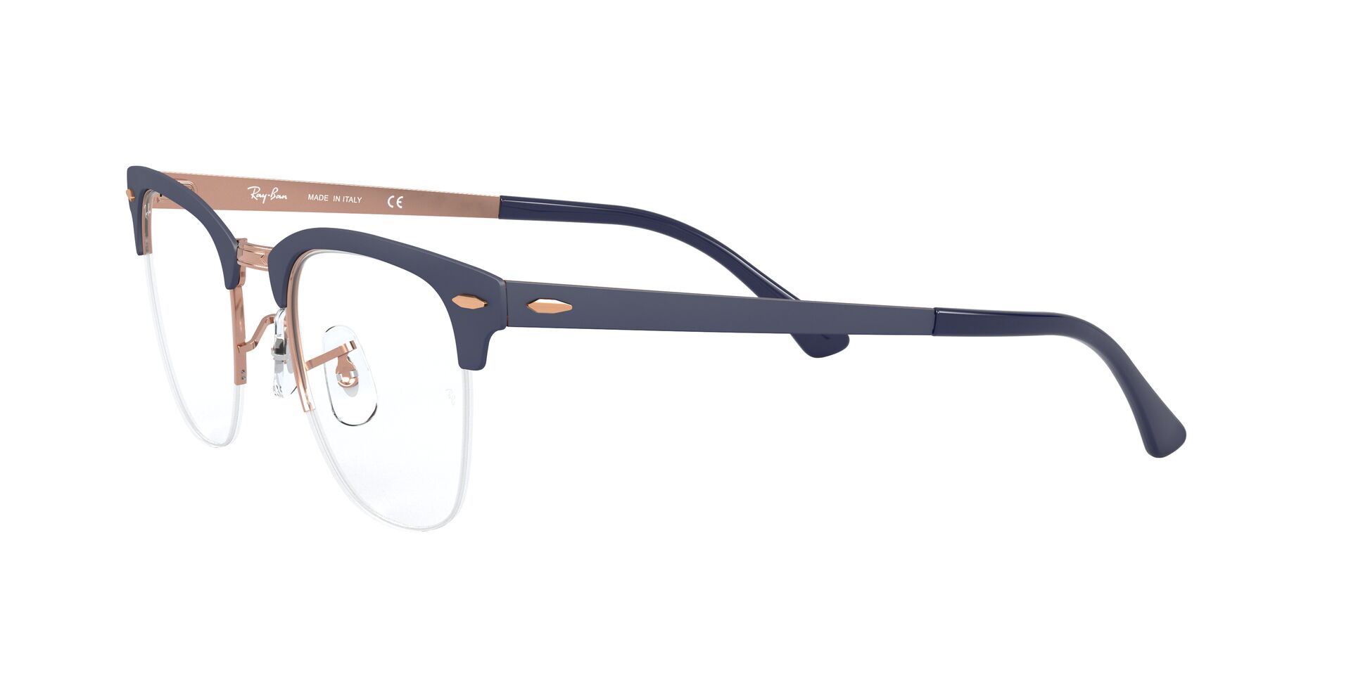 clubmaster optics transparent