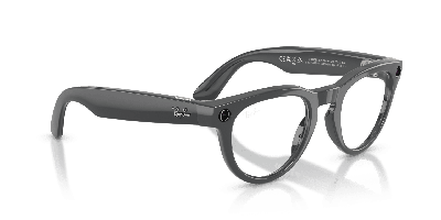 Ray-Ban | Meta Headliner Shiny Asteroid Grey - Gen 2