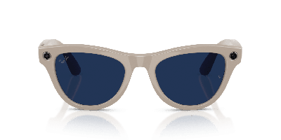Ray-Ban | Meta Skyler Shiny Shiny Chalky Grey - Gen 2