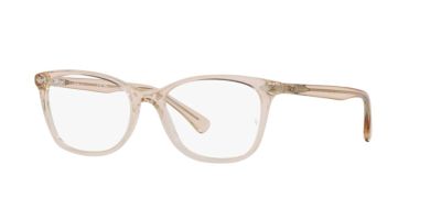 Ray-Ban Frames | Transparent Light Brown Frame ( 0RX5420I | Square | Light Brown Frame  | Clear Lens )