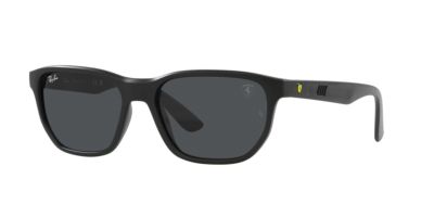 Ray-Ban Sunglasses | Matte Black Sunglasses ( 0RB4404M | Irregular | Black Frame  | Grey Lens )