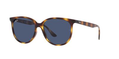 Ray-Ban Sunglasses | Havana Sunglasses ( 0RB4378 | Square | Havana Frame  | Blue Lens )