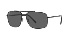 Ray-Ban Sunglasses | Black Sunglasses ( 0RB3796 | Pillow | Black Frame  | Grey Lens )