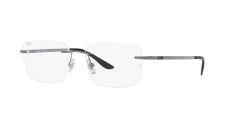 Ray-Ban Frames | Gunmetal Frame ( 0RX6506I | Rectangle | Gunmetal Frame  | Clear Lens )