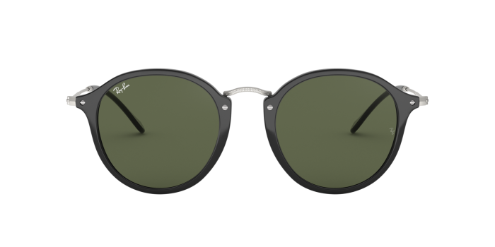 Ray-Ban Ray-Ban Round Fleck Sunglasses - Tort/Green Classic $ 174 | TYLER'S