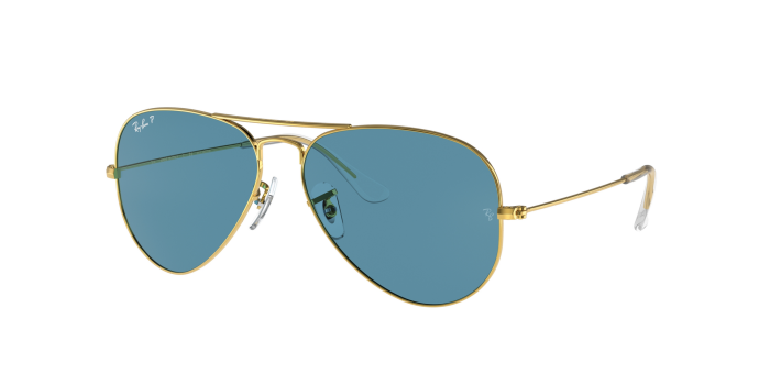 THE AVIATOR METAL SUNGLASSES - GOLD / BLUE - Accessories - COS