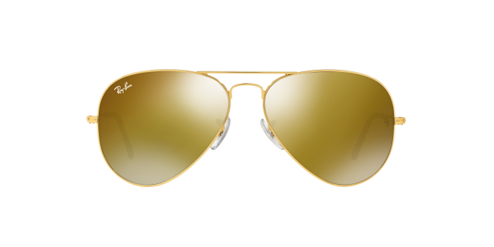 NEW AVIATOR Sunglasses in Gold and Silver/Brown - RB3625 | Ray-Ban® CA