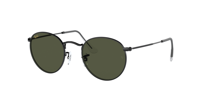 2.1 Round Black Sunglasses – THE NO. 2 EYEWEAR