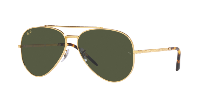 Good Vibrations - Aviator Gold Frame Prescription Sunglasses