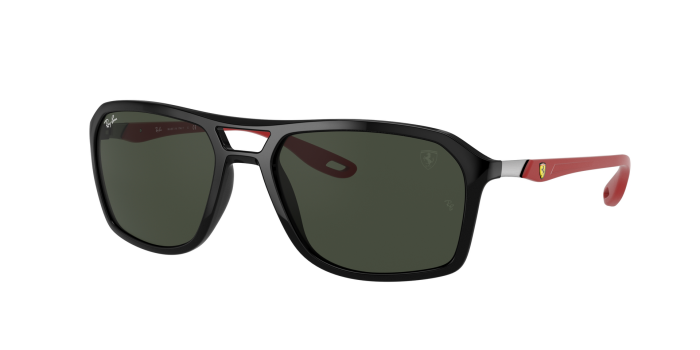 Ray-Ban RB3696M Scuderia Ferrari Collection Mirror Polarized Sunglasses -  Matte Black/Silver Mirror - Small | Polarized sunglasses, Ferrari, Fishing  sunglasses