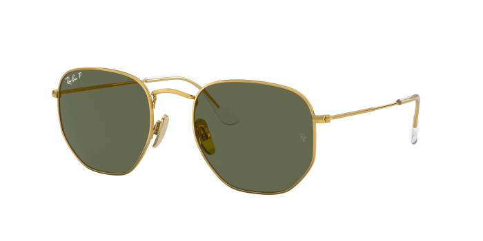 RAY-BAN Hexagonal Sunglasses (Arista/Clear Gradient Brown) – 9th Street  Clothing Co