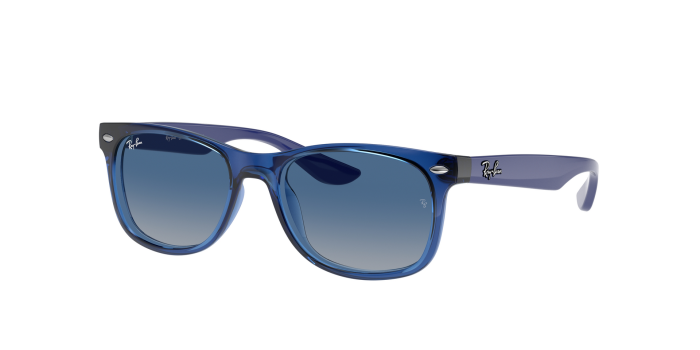 Ray-Ban RB4391D Year of the Rabbit edition 65 Blue Gradient Grey Mirror  Gold & Transparent Sunglasses | Sunglass Hut USA