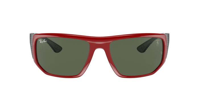 Ray-Ban RB4302M Scuderia Ferrari Polarized Mirror Sunglasses MADE IN ITALY  NEW | eBay