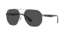 Ray-Ban Sunglasses | Gunmetal Sunglasses ( 0RB3714I | Irregular | Gunmetal Frame  | Grey Lens )