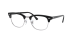 Clubmaster Optics | Black Frame ( 0RX5154 | Square | Black Frame  | Clear Lens )