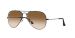 Ray-Ban Sunglasses | Black Sunglasses ( 0RB3025 | Pilot | Black Frame  | Brown Lens )