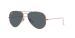 Ray-Ban Sunglasses | Rose Gold Sunglasses ( 0RB3025 | Pilot | Gold Frame  | Blue Lens )