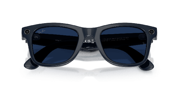 Ray-Ban | Meta Wayfarer Shiny Cosmic Blue - Gen 2