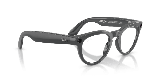 Ray-Ban | Meta Headliner Shiny Asteroid Grey - Gen 2
