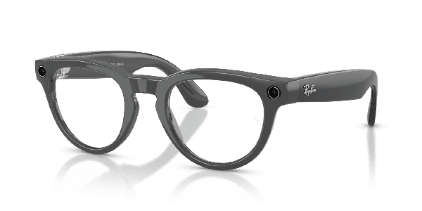 Ray-Ban | Meta Headliner Shiny Asteroid Grey - Gen 2