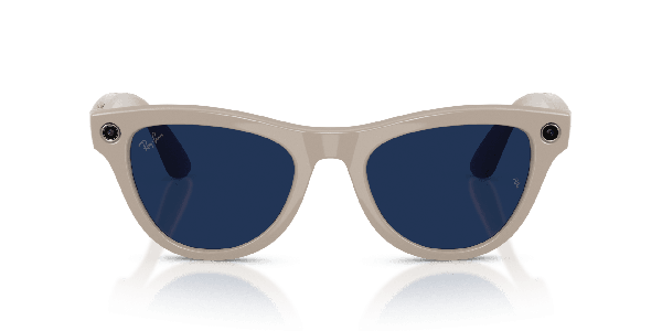 Ray-Ban | Meta Skyler Shiny Shiny Chalky Grey - Gen 2