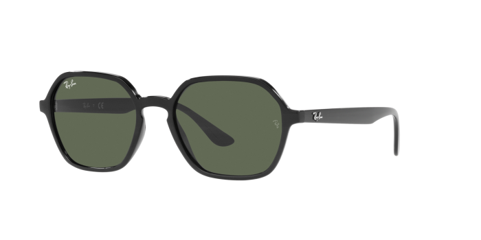 Buy RB4361 Black Sunglasses – Iconic G-15 Dark Green Lens