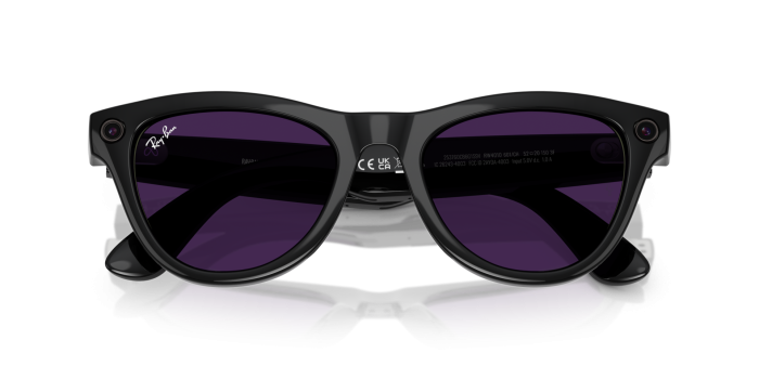 Buy Ray-Ban Meta Skyler Shiny Black Cat Eye Meta Glasses