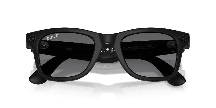 新品 Rayban  Gen2 Wayfarer Matte Black Ray-Ban | Meta Wayfarer Matte Black - Gen 2