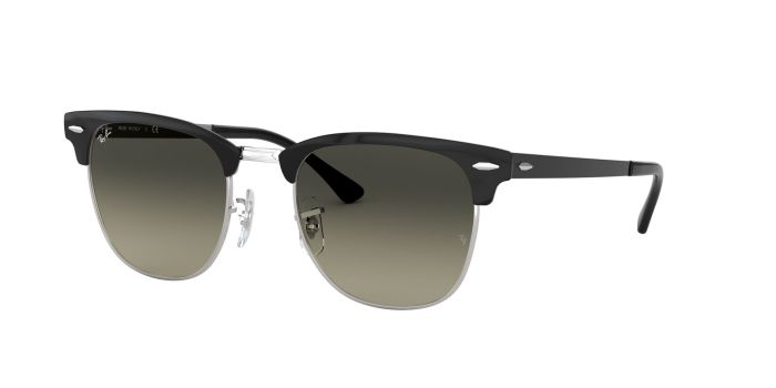 Buy CLUBMASTER METAL in Black Frame & Grey Lenses
