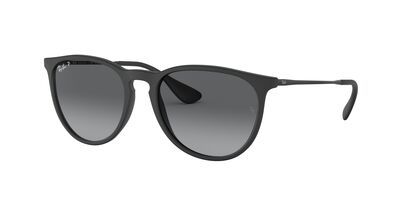 Buy ERIKA CLASSIC Black Sunglasses with Grey Gradient Lens