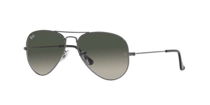 Ray-Ban Sunglasses Gunmetal Sunglasses 0RB3025 Pilot Gunmetal Frame  Grey Lens