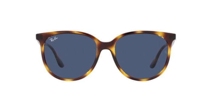 Ray-Ban Sunglasses Havana Sunglasses 0RB4378 Square Havana Frame  Blue Lens