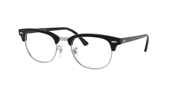 Clubmaster Optics | Black Frame ( 0RX5154 | Square | Black Frame  | Clear Lens )