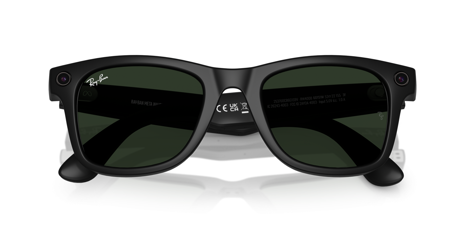 Ray-Ban | Meta Wayfarer Large Matte Black