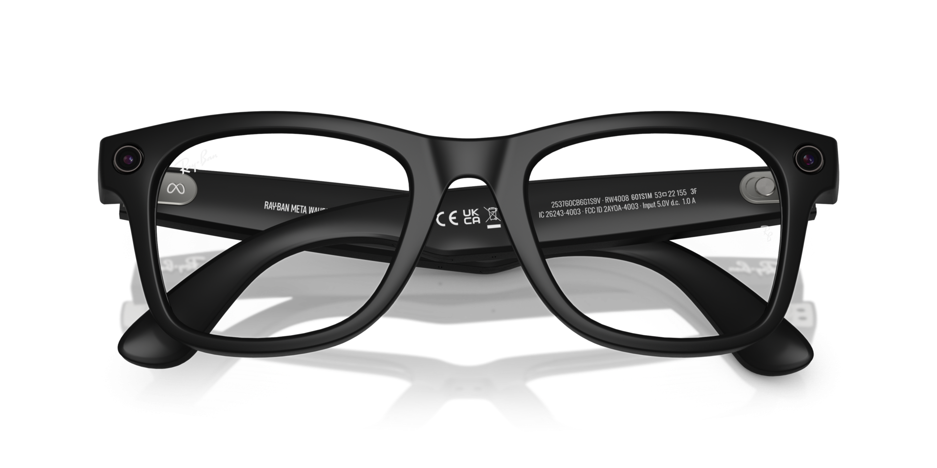 Ray-Ban | Meta Wayfarer Large Matte Black
