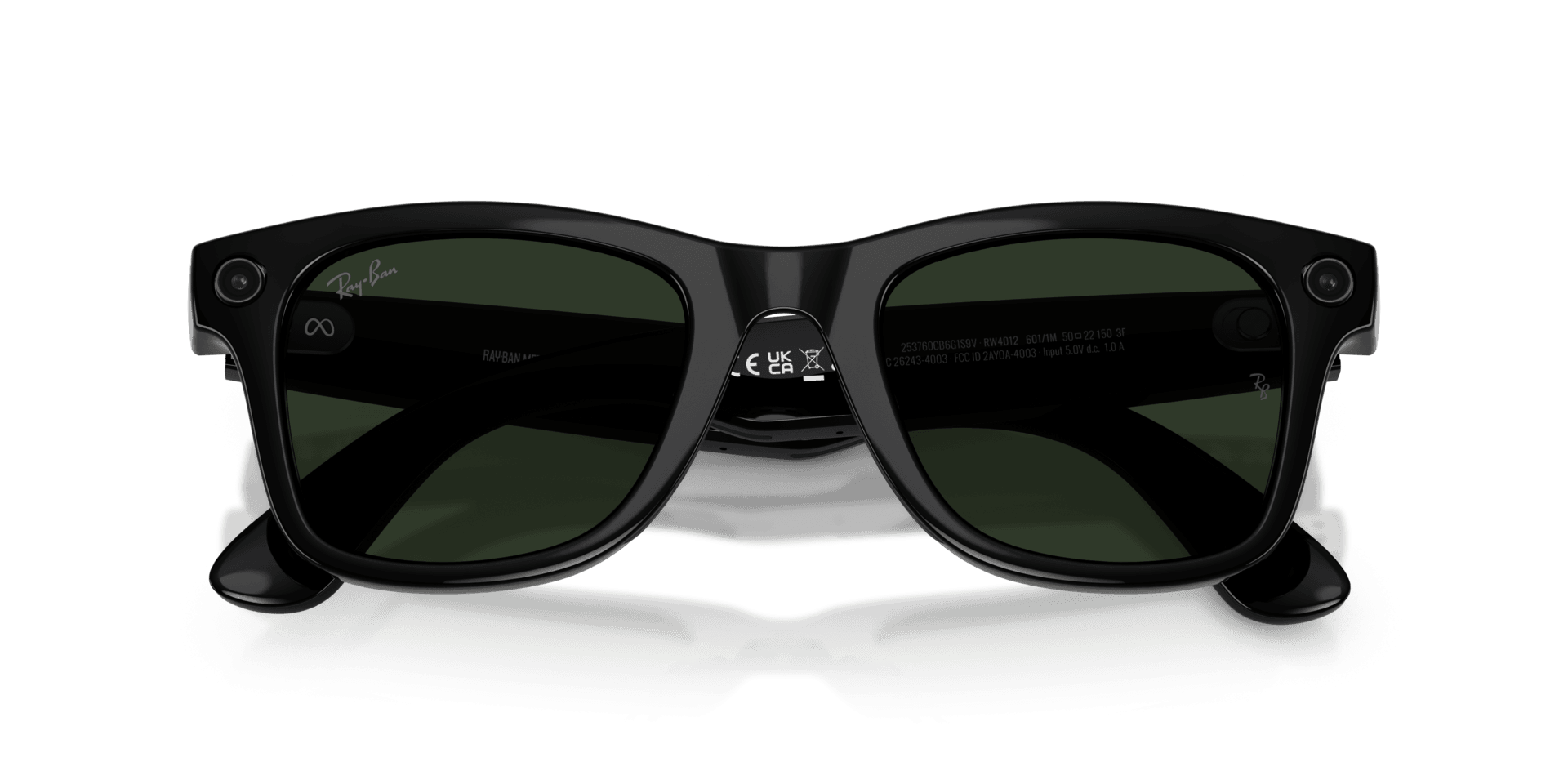 Ray-Ban | Meta Wayfarer Shiny Black - Gen 2