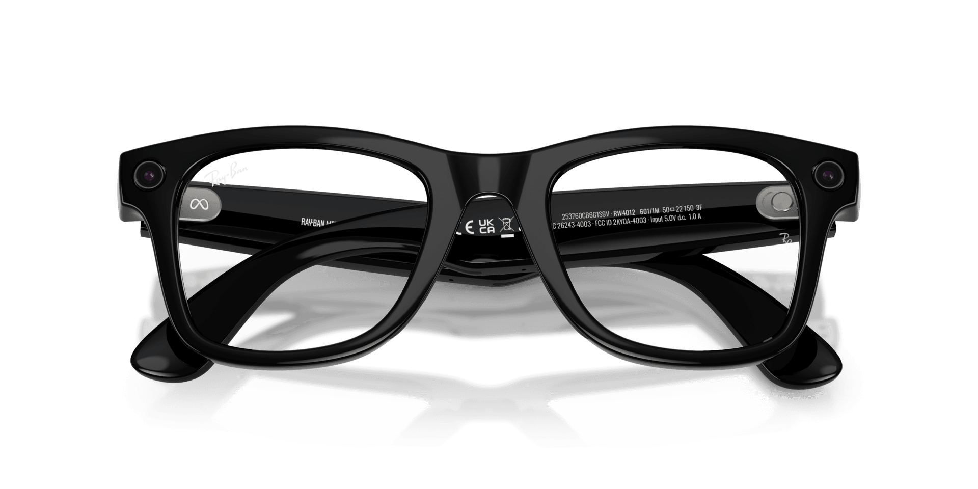 Ray-Ban | Meta Wayfarer Shiny Black - Gen 2