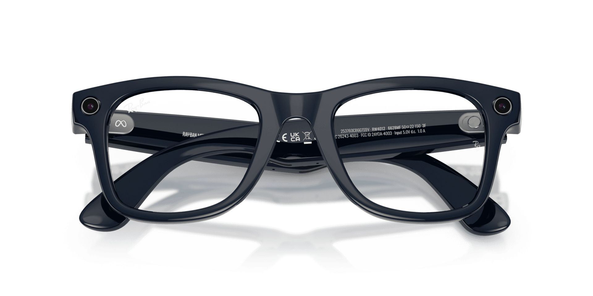 Ray-Ban | Meta Wayfarer Shiny Cosmic Blue - Gen 2